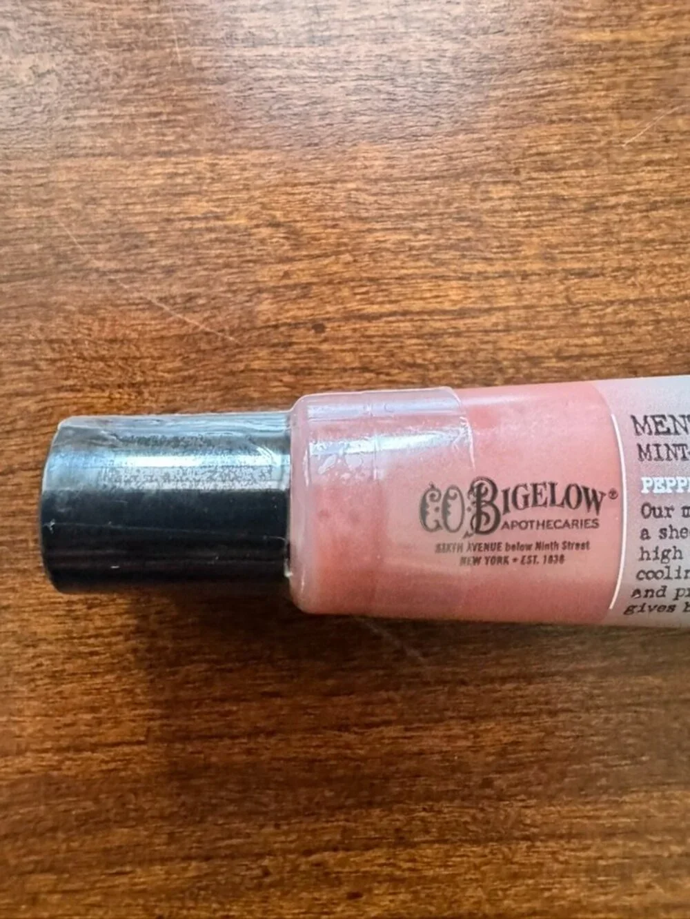 Retired Sealed C.O. Bigelow Mentha Lip Tint Bare Mint # 1645